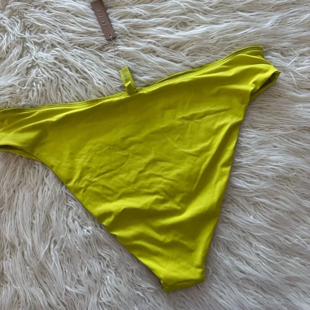 Skims Signature Swim Mid Waist Bottom Citrus Size 4X